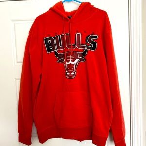 NWT Mens Chicago Bulls Red Hoodie